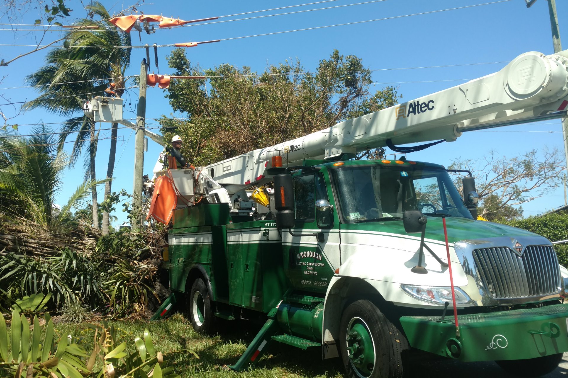 Hurricane Irma response — McDonough Electric, Florida 2017
