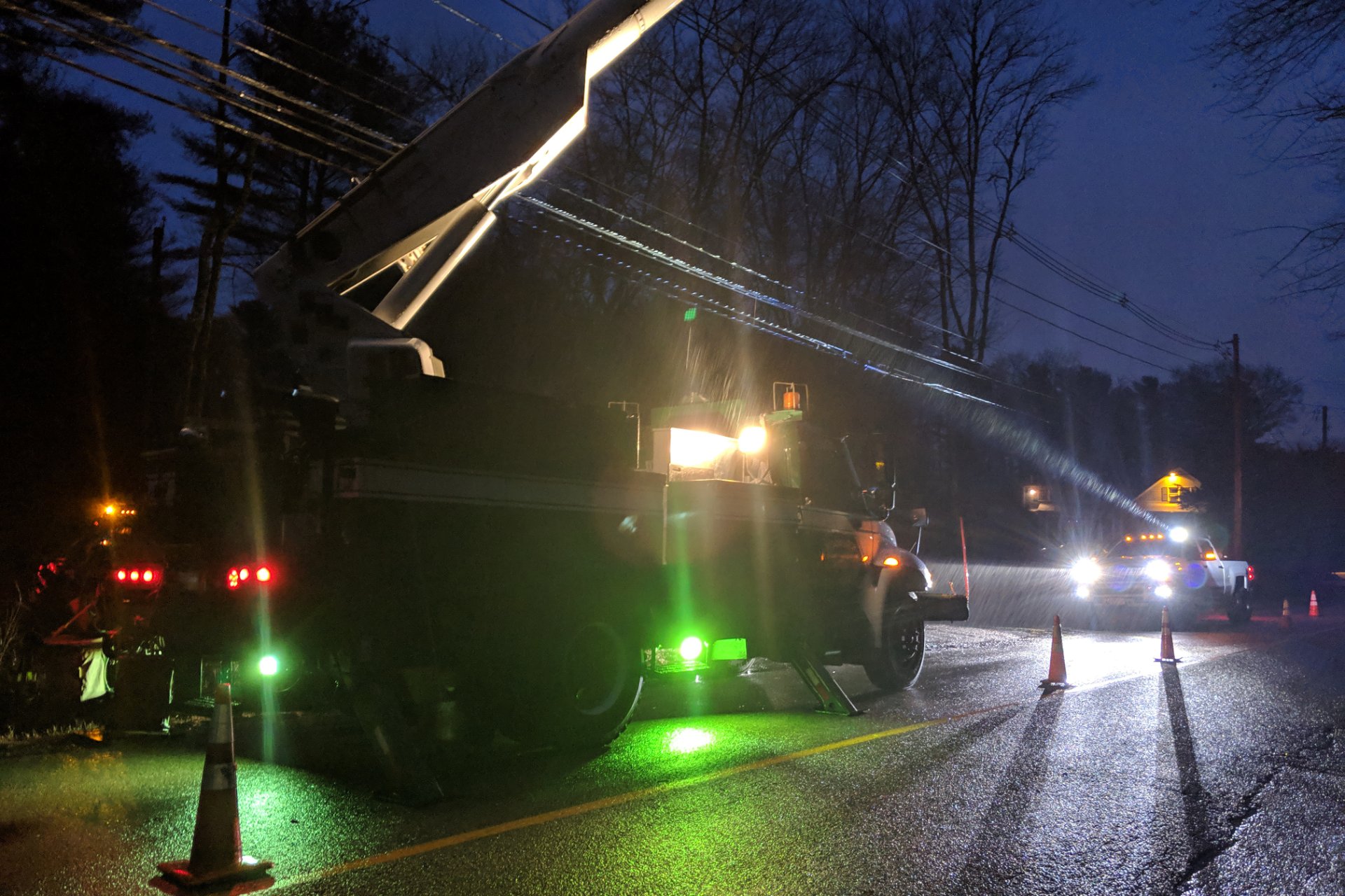Ice storm response — New England