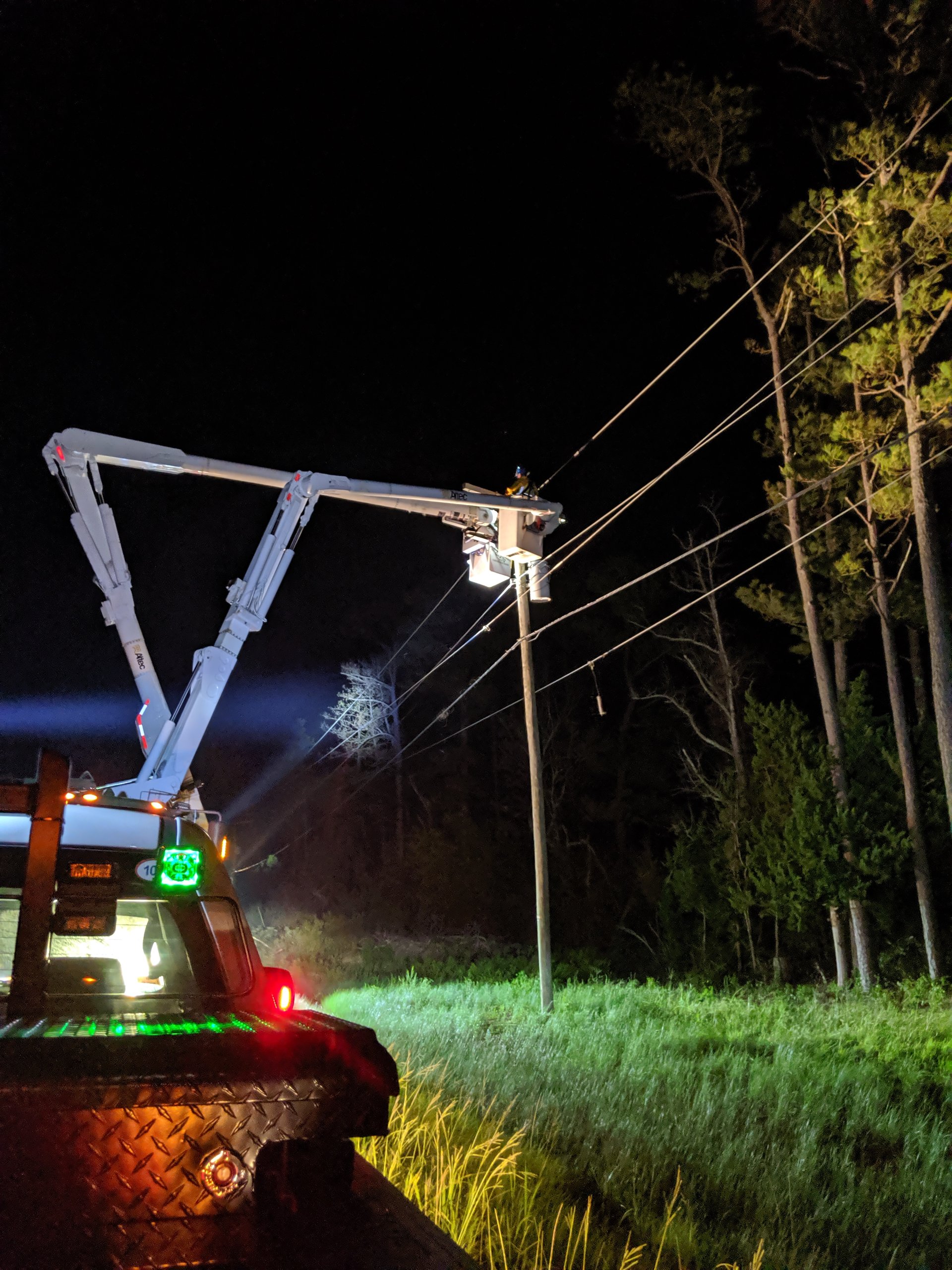 Night restoration — South Carolina